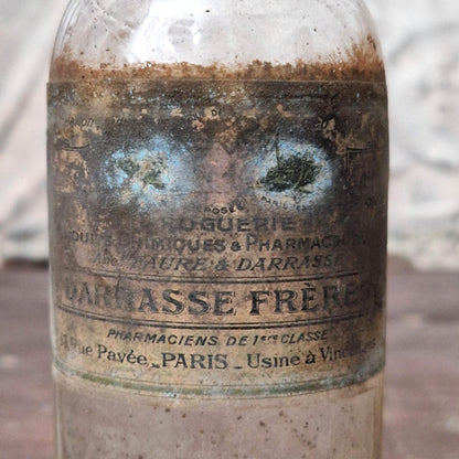 Flacon pharmaceutique « Codex 1884 – Darrasse Frères »