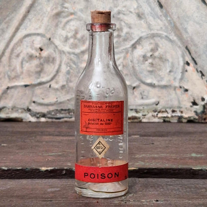 Flacon de pharmacie « Digitaline - Poison », Darrasse Frères