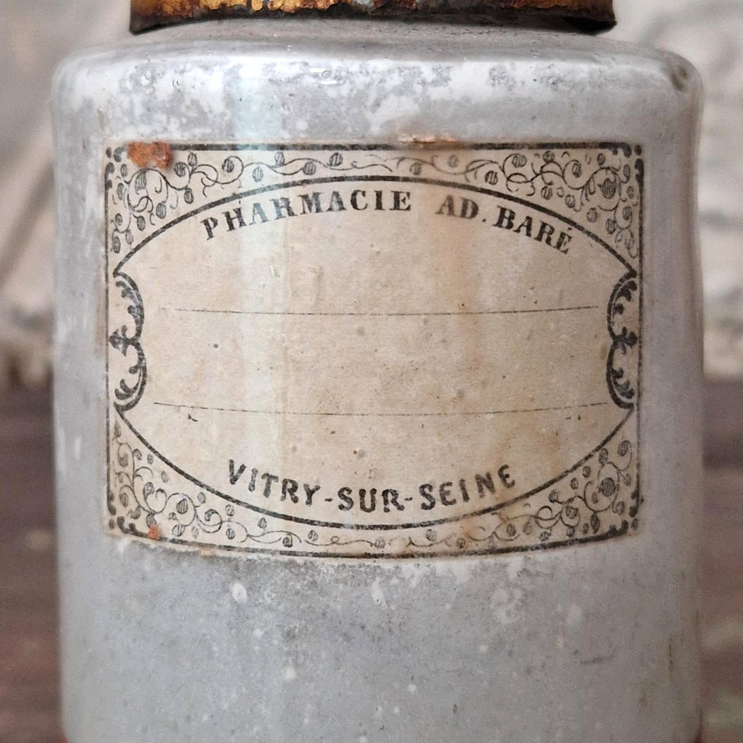 Flacon de pharmacie « Toxique », A.D Baré Vitry-sur-Seine