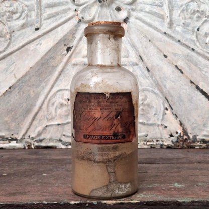 Grand flacon pharmaceutique « Digitaline - Usage externe »