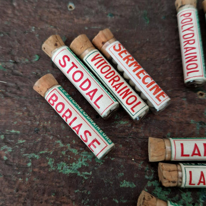 Lot de 10 tubes homéopathiques « Les Homéodraineurs »
