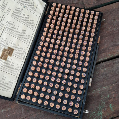 Coffret témoins pour recherches radiesthésiques - 200 tubes