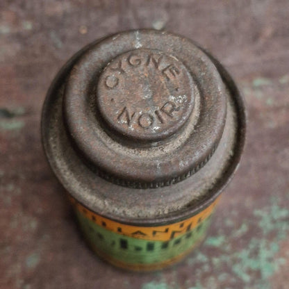 Boîte / Bidon ancien « Sublimor - Cygne Noir »