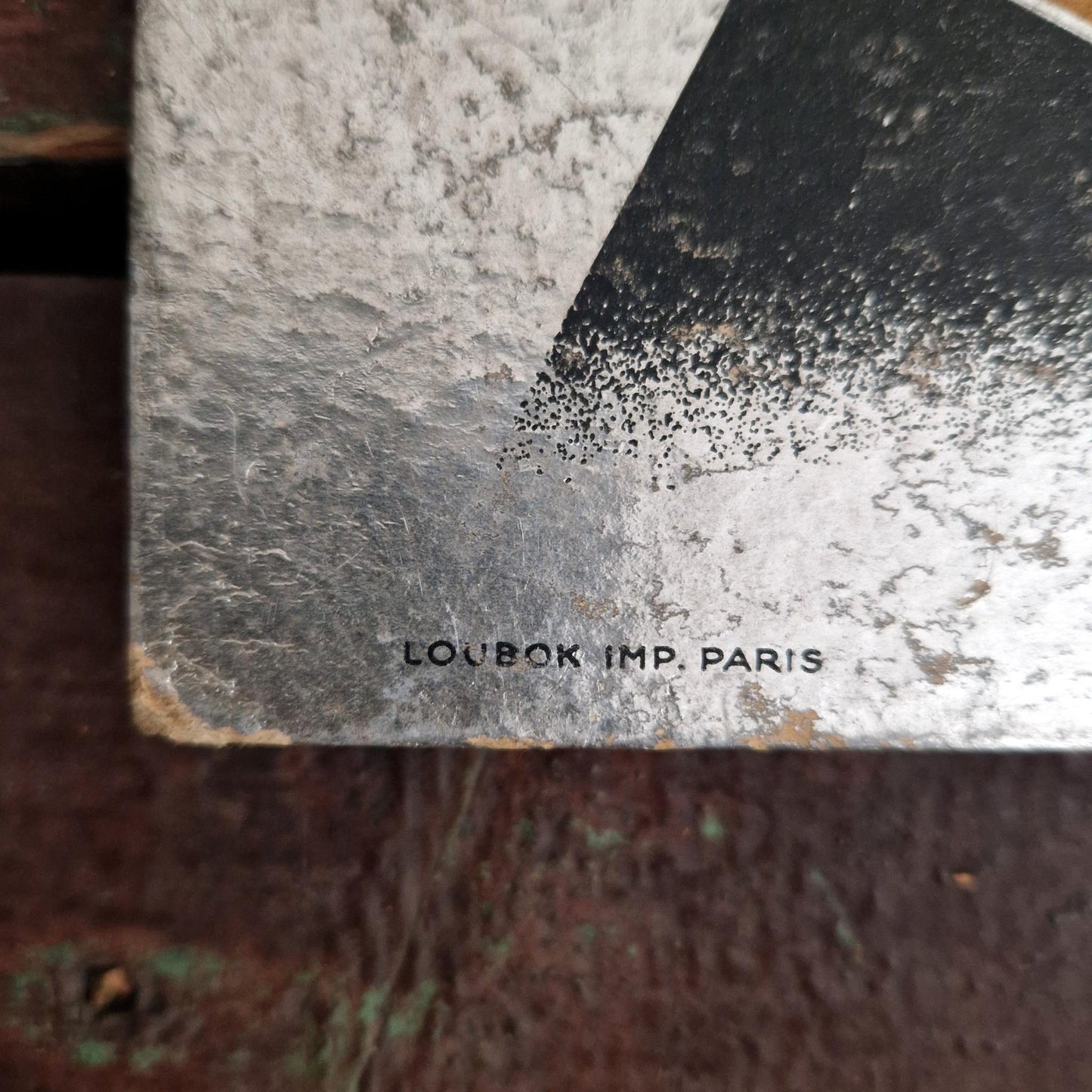 « Diabolic Détacheur - Lion Noir », carton publicitaire