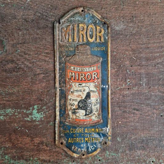 « Miror - Lion Noir », plaque de propreté