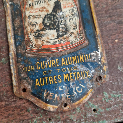 « Miror - Lion Noir », plaque de propreté