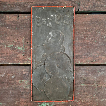 Ancien calendrier perpétuel publicitaire « Zig-Zag »