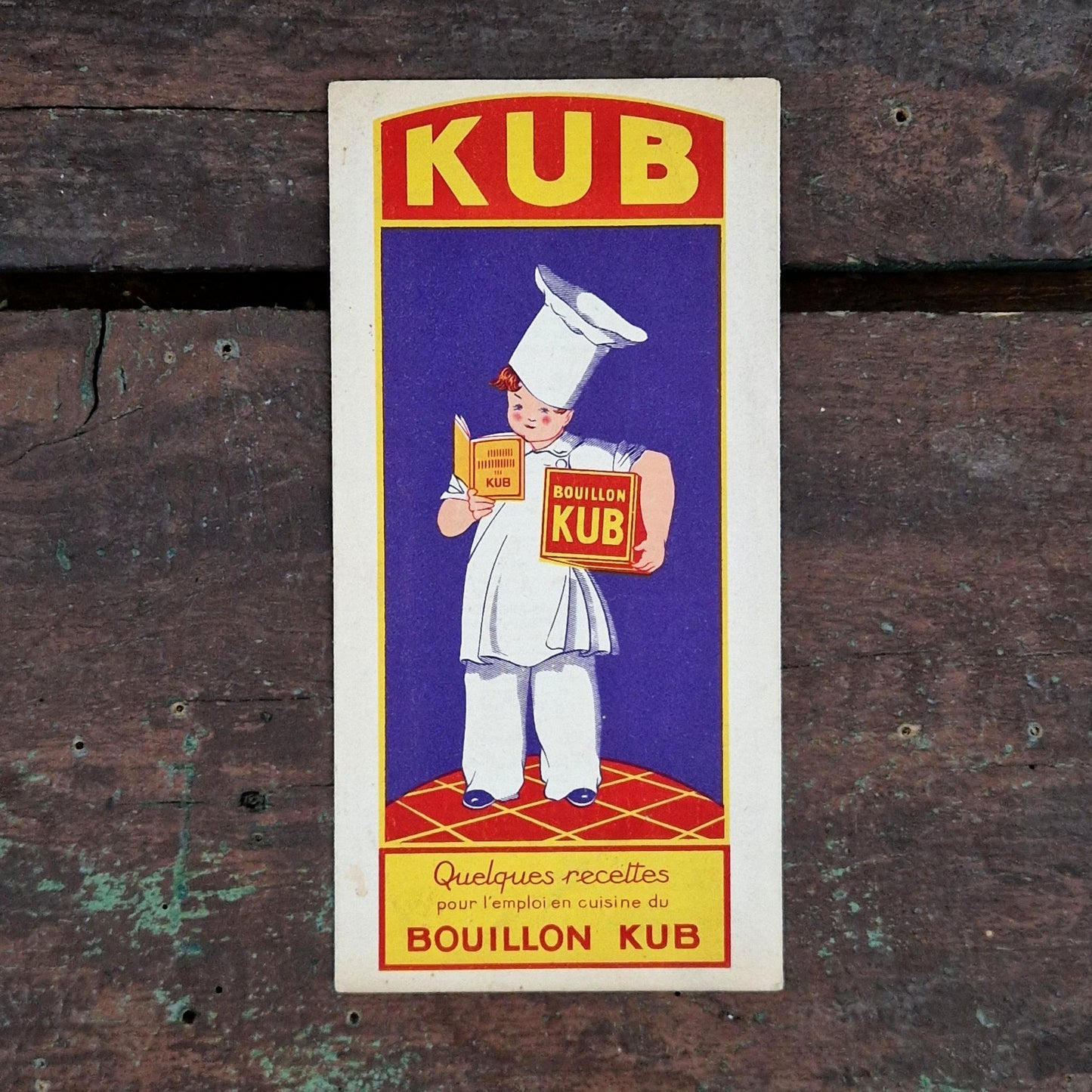 « KUB », ancien dépliant publicitaire