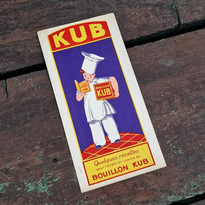 « KUB », ancien dépliant publicitaire