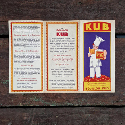 « KUB », ancien dépliant publicitaire