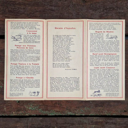 « KUB », ancien dépliant publicitaire