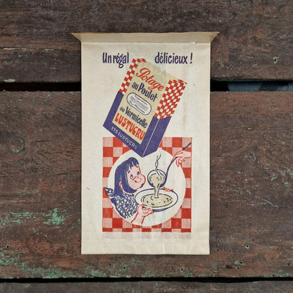 Sachet publicitaire ancien « Lustucru » - Vers 1930