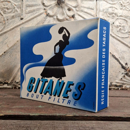 PLV publicitaire ancienne « Gitanes Bout Filtre »