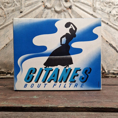 PLV publicitaire ancienne « Gitanes Bout Filtre »