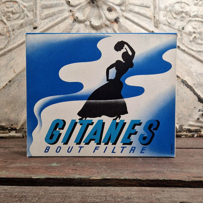 PLV publicitaire ancienne « Gitanes Bout Filtre »
