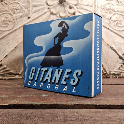 PLV publicitaire ancienne « Gitanes Caporal »