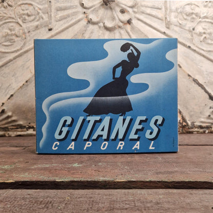PLV publicitaire ancienne « Gitanes Caporal »