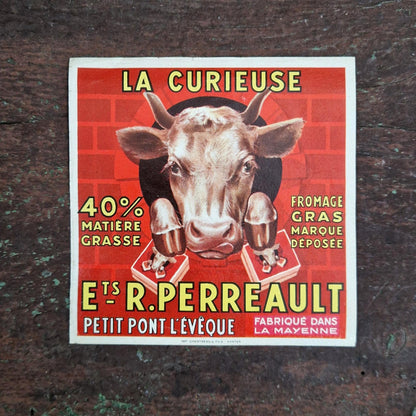 Étiquette « La Curieuse » - Ets R. Perreault