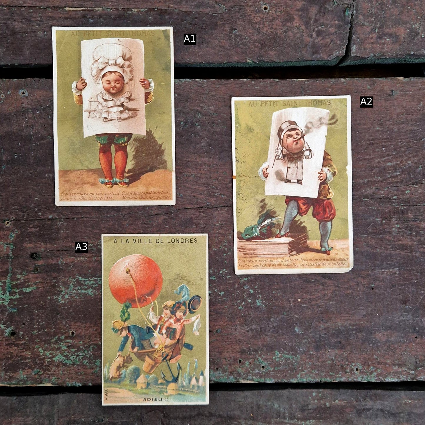 Chromos publicitaires, Circa 1880