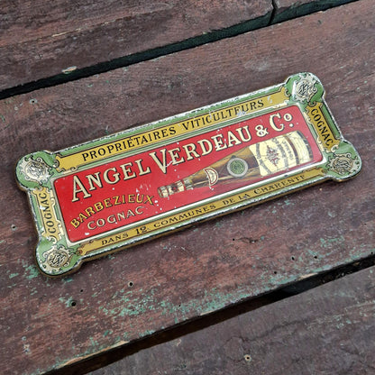 Vide-poche ancien « Angel Verdeau - Cognac Barbezieux »