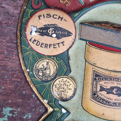 Old advertising sign "G. Fischer – Fehraltorf"