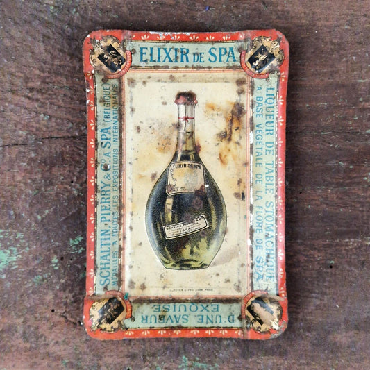 Cendrier publicitaire ancien « Elixir de Spa »