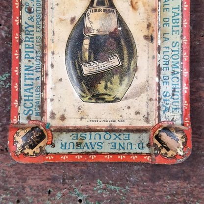 Cendrier publicitaire ancien « Elixir de Spa »