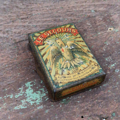 Rare boite pyrogène « Le Secours », Vers 1900