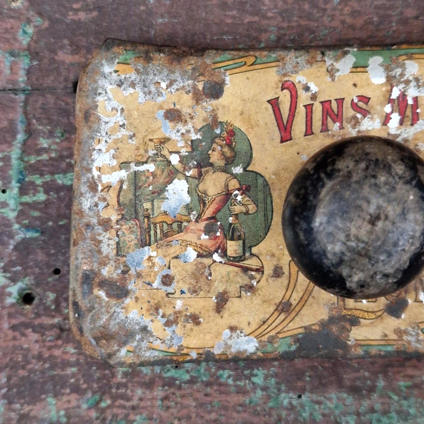 Tampon buvard « Vins mousseux Saumur Léon Boutré »
