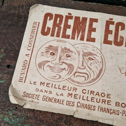 Buvard publicitaire «Cirage crème Éclipse »