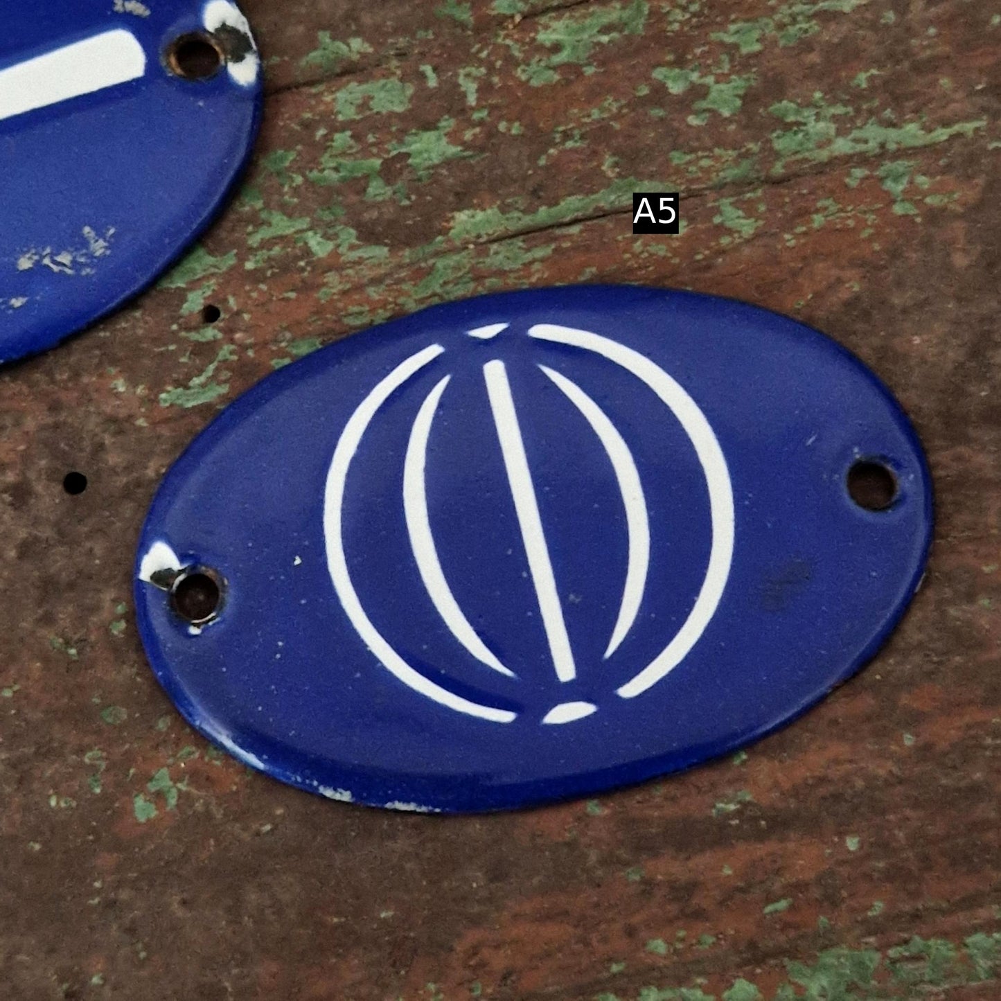 Anciennes plaques émaillées « Pictogrammes  »