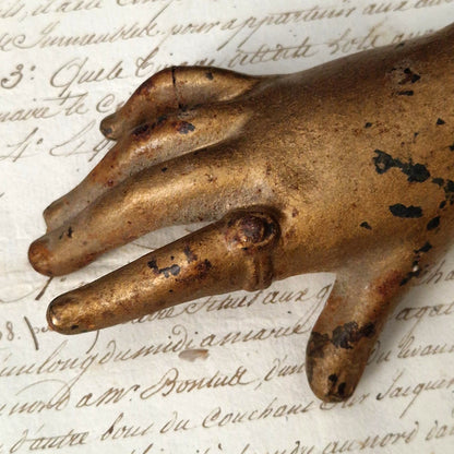 Paperweight depicting a Hand - Early 20th Century