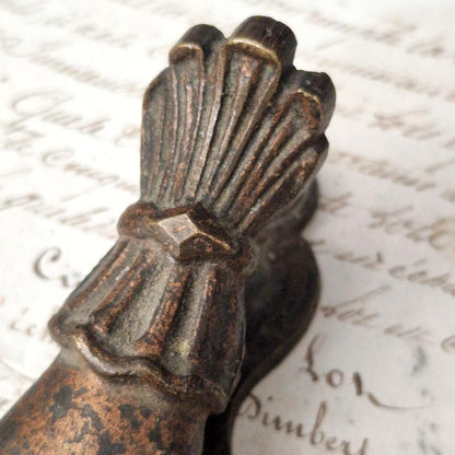 Antique "Victorian Hand" Letter Clip