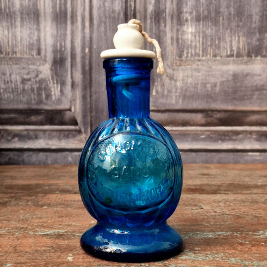 Oil night light bottle "Olympe", Circa 1900