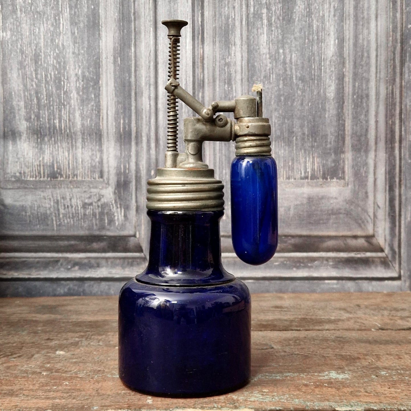 Vintage "Luminus" electrochemical lighter with Grenet battery