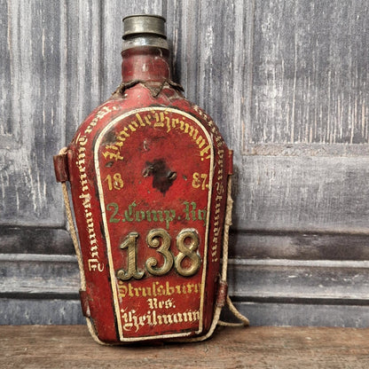 Patriotic reservist's canteen "138 Strasbourg", circa 1887
