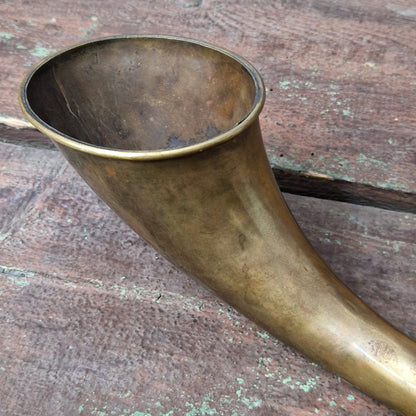 Antique Brass Ear Trumpet - Circa 1900-1920