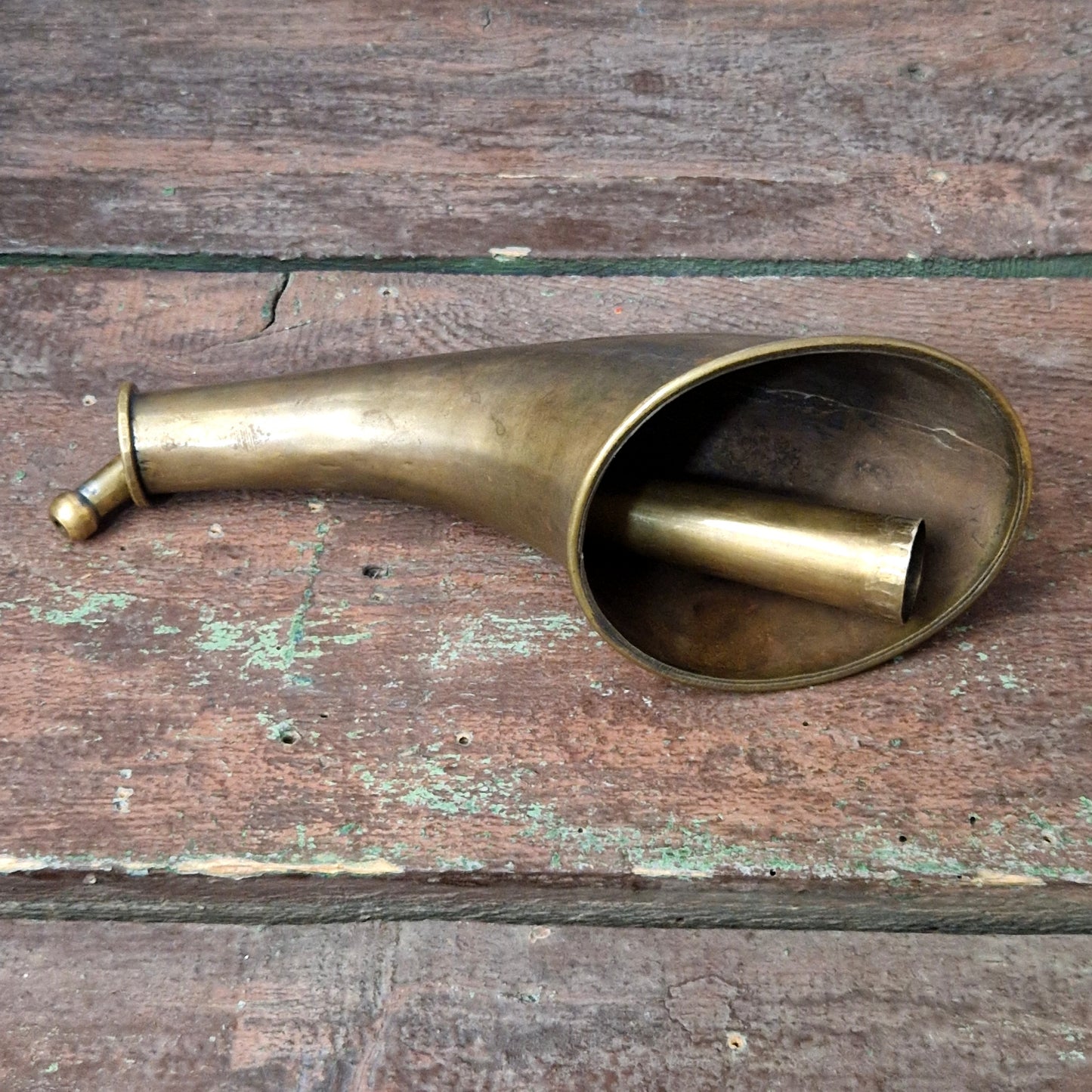 Antique Brass Ear Trumpet - Circa 1900-1920