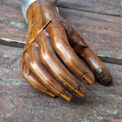 Rare Prothèse de main mécanique articulée - Circa 1900 / 1930