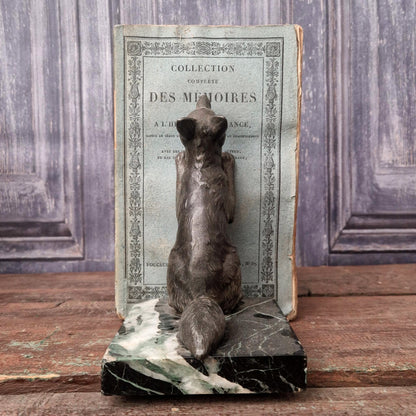Pair of "Foxes" bookends - Circa 1930