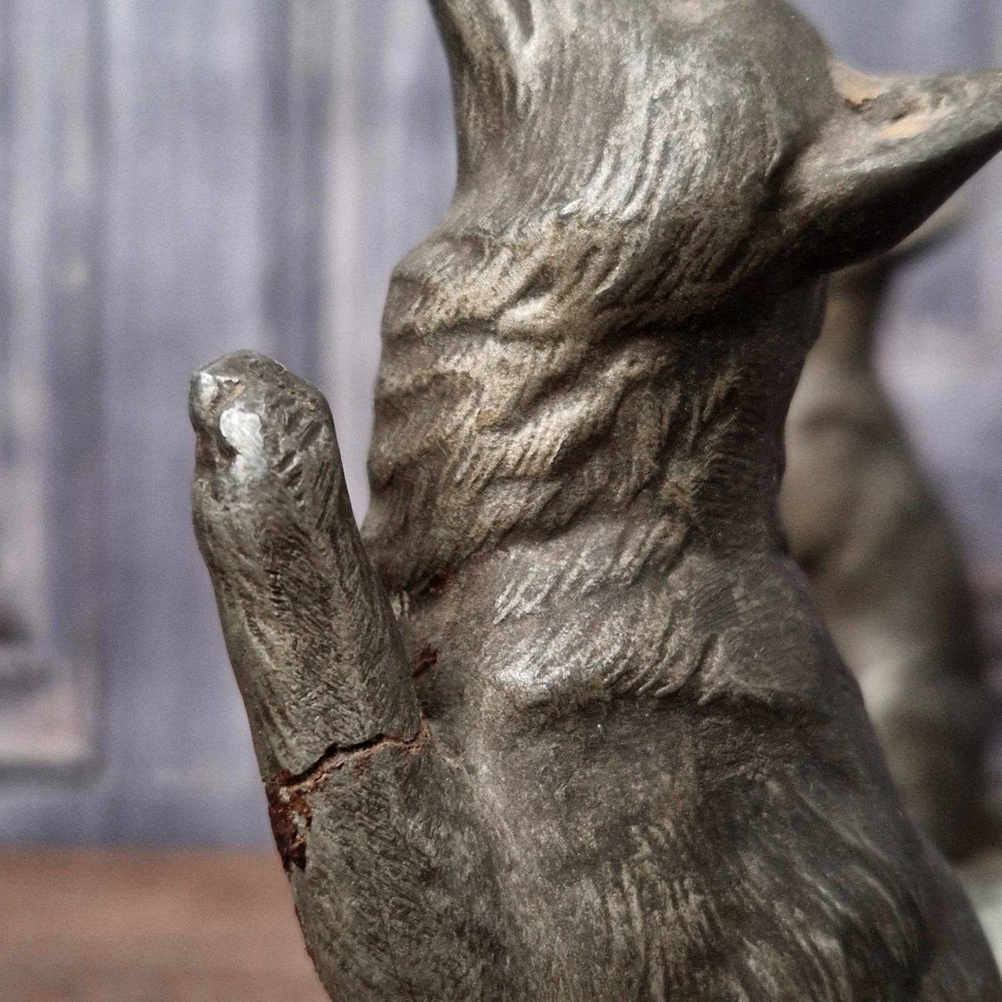 Pair of "Foxes" bookends - Circa 1930