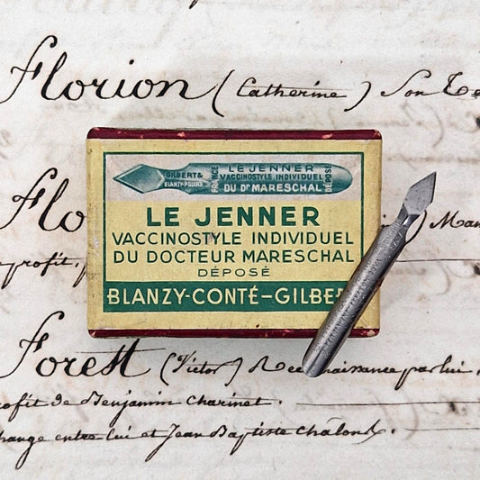 Scarification and vaccination pens - Dr. Mareschal's vaccinostyles