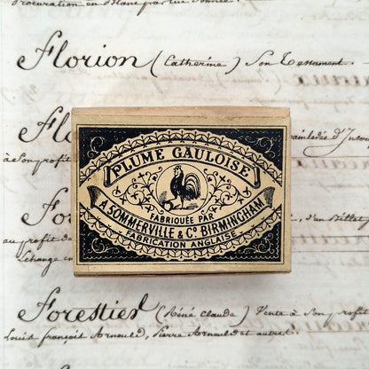 Boîte scellée « Plume Gauloise » - A Sommerville