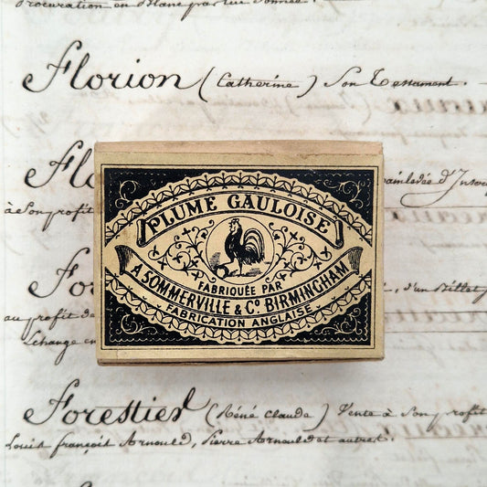 Sealed box "Plume Gauloise" - A Sommerville
