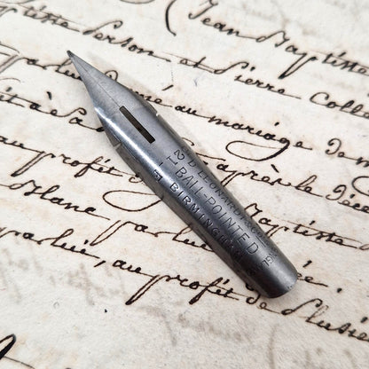 Box of "J.B. Mallat - No. 110 Fine Nibs"