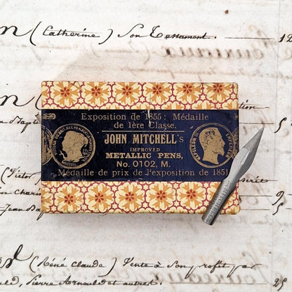 Boîte de plumes « John Mitchell’s - No.0102 M »