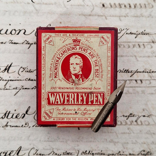 Box of "Macniven & Cameron - Waverley Pen" nibs