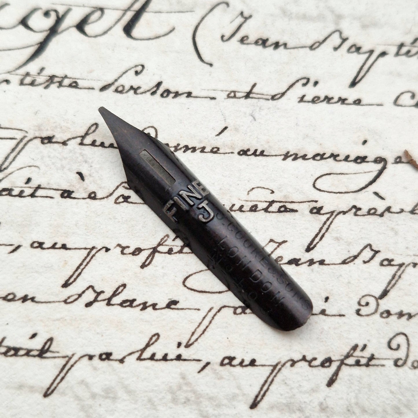 Vintage "Fine J Pen" Nibs - John Cooke & Sons London
