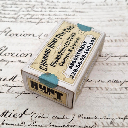 Sealed pen box "C. Howard Hunt Pen Co. Assortment"