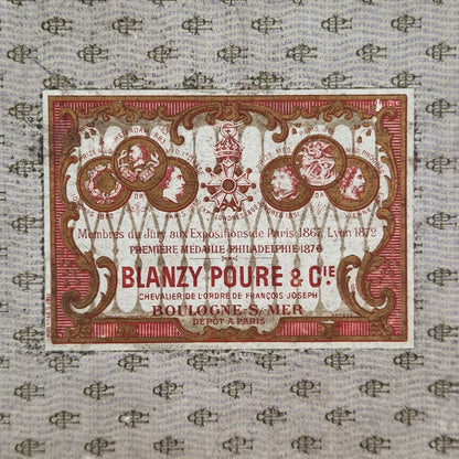 Ancien présentoir de plumes Blanzy, Poure & Cie